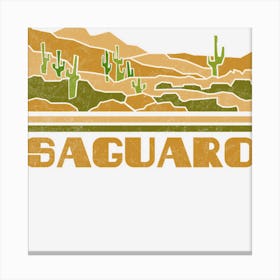 Saguaro Shirt Us National Park Gift Saguaro National Park Tee Outdoor Canvas Print