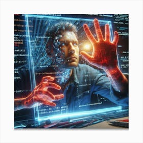 Cyborg 1 Canvas Print