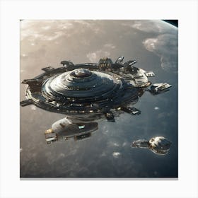 Space Station 109 Canvas Print