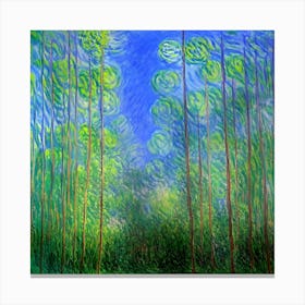 Forest Abstract Canvas Print