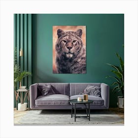 Lioness Canvas Print