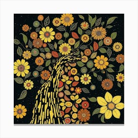 Gustav klimt art print 5 Canvas Print