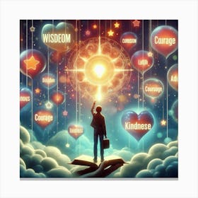 Power Of Knowledge Canvas Print