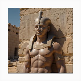 Egyptian pharaoh t Canvas Print