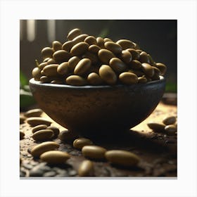 Olives In A Bowl 2 Canvas Print