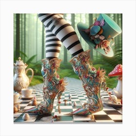 Alice In Wonderland Canvas Print