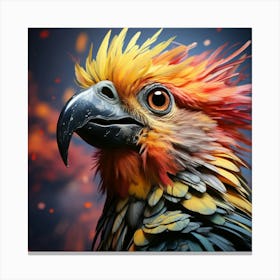 Parrot 5 Canvas Print