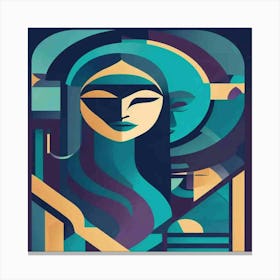 Egyptian Woman 1 Canvas Print