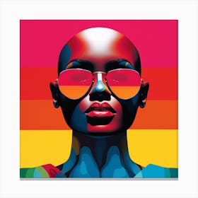 Rainbow Woman 1 Canvas Print