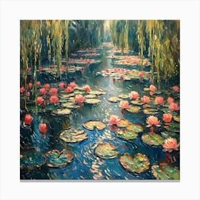 Water Lilies Canvas Print