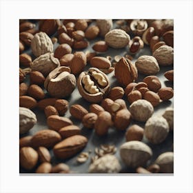 Nuts And Seeds 15 Canvas Print