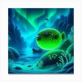 Puffer Fish4 Canvas Print