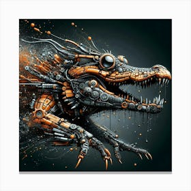 Crocodile 2 Canvas Print