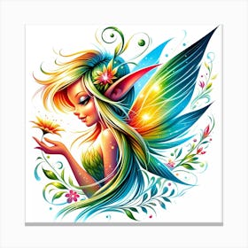 Fairy Flower Canvas Print