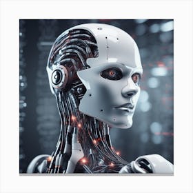 Cyborg 18 Canvas Print