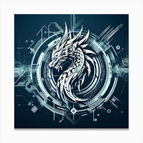 Dragon Emblem 1 Canvas Print