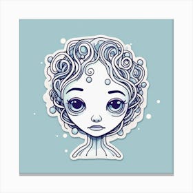 Mermaid Canvas Print