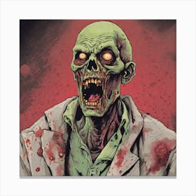 Zombie Apocalypse Canvas Print