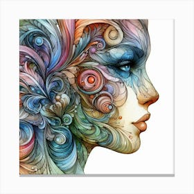 Psychedelic Art Canvas Print