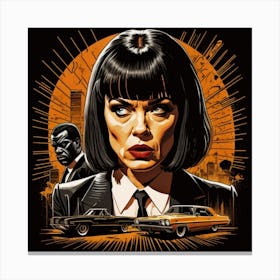 Pulp Fiction Canvas Print