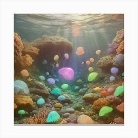 Jellyfish 5 Canvas Print