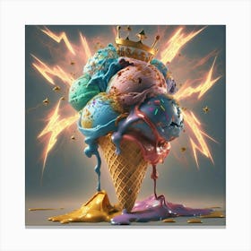 Ice Cream Canvas Print