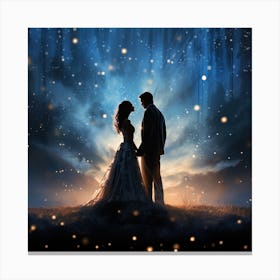 Fairytale Wedding Canvas Print