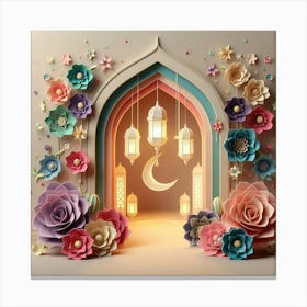 Islamic Ramadan 17 Canvas Print