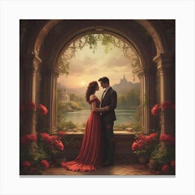 Love Story Canvas Print