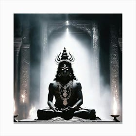 Lord Shani Canvas Print