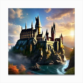 Hogwarts Castle 24 Canvas Print