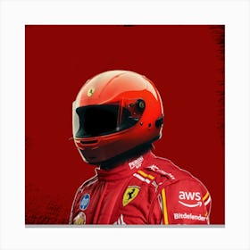 Ferrari Driver Canvas Print