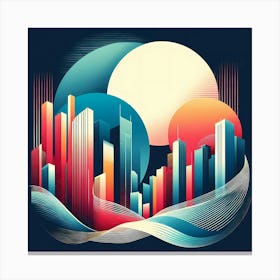 Cityscape 44 Canvas Print