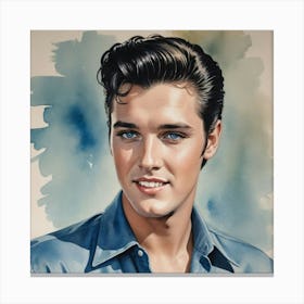 The Magic of Elvis Elvis Presley Canvas Print