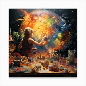 'The Artist' Canvas Print