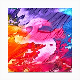 Abstract Painting Canvas Print