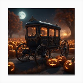Halloween Pumpkins 4 Canvas Print