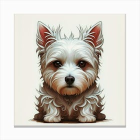 West Highland Terrier Canvas Print