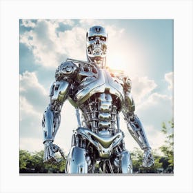 Terminator Stock Photos & Royalty-Free Imagery Canvas Print