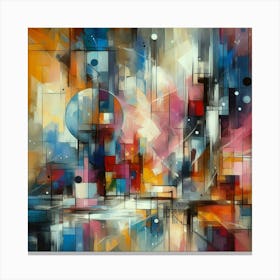 Abstract City 2 Canvas Print