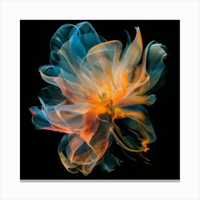 Blue Flower 5 Canvas Print