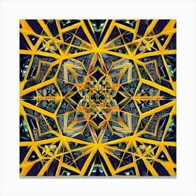 Abstract Fractal Art 1 Canvas Print