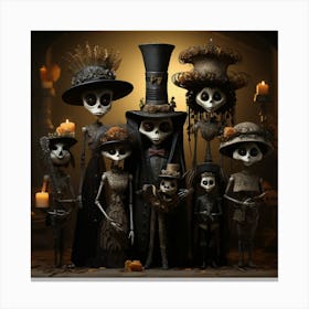 Nightmare Before Christmas Canvas Print