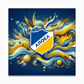 APOEL FC 14 Canvas Print