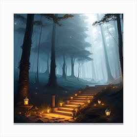 Mystery Woods Canvas Print