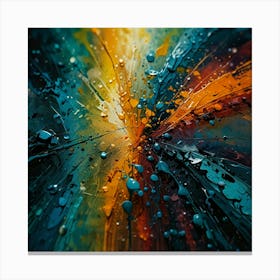 Abstract Painting 92 Canvas Print