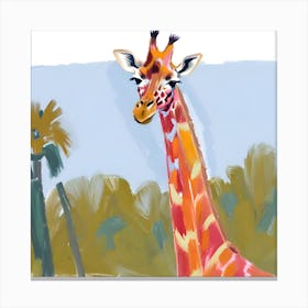 Masai Giraffe 03 Canvas Print