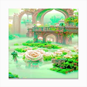 Fairy Garden 1 Canvas Print