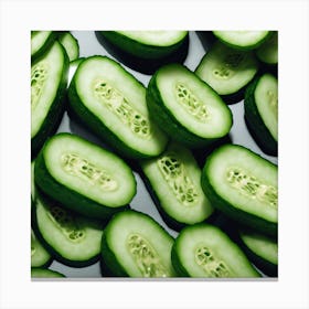 Cucumbers 11 Canvas Print