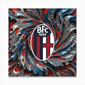 Bologna FC 1909 Logo Wall Art 10 Canvas Print